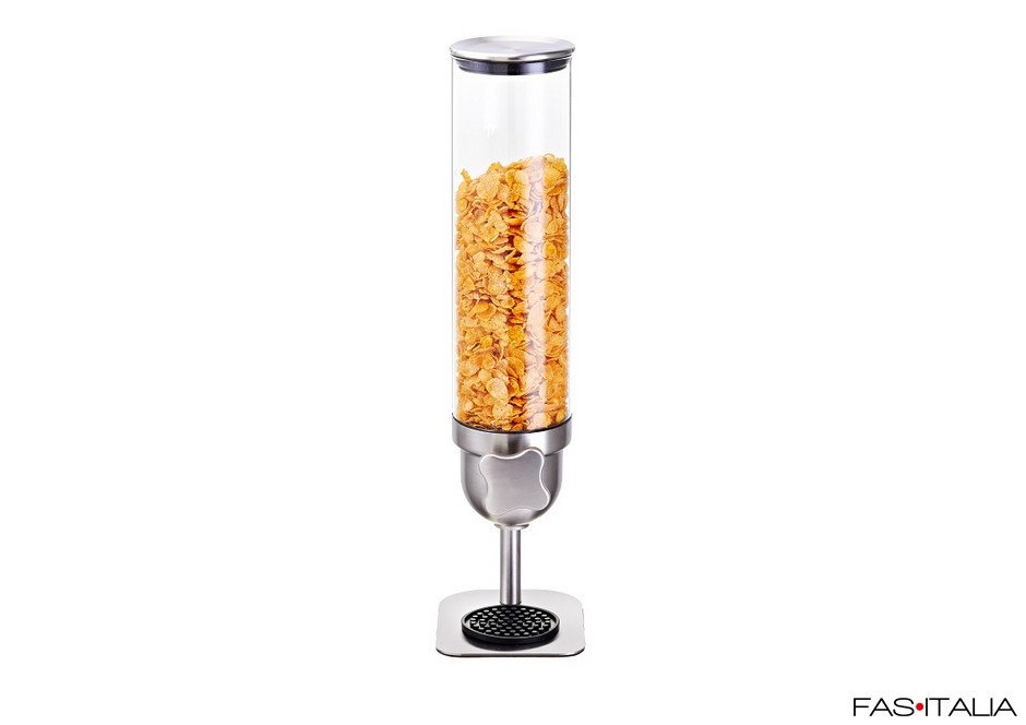 Dispenser inox per cereali 1,8 lt