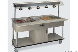 Carrello per buffet caldi Heko5 BM/infra