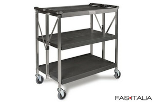Carrello di servizio pieghevole