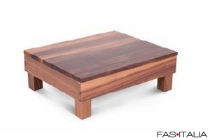 Vassoio in legno refrigerato 1/2 GN base in legno