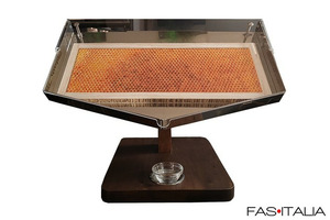 Espositore miele con supporto favo
