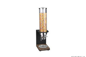 Dispenser cereali legno e acciaio inox 3 lt