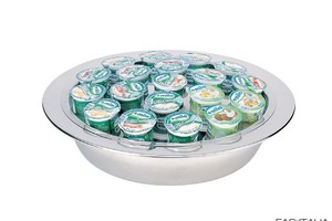 Porta yogur y verduras refrigerado de Pinti. Catálogo Buffet y