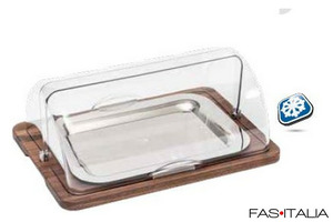 Vassoi dimensioni ridotti refrigerato con cloche