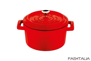 Casseruola in ghisa monoporzione diam. 10 cm