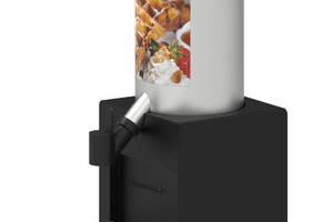 Distributore refrigerato di impasto