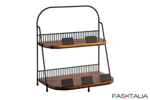 Espositore con 2 vassoi