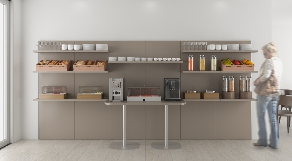 Pareti attrezzate per buffet