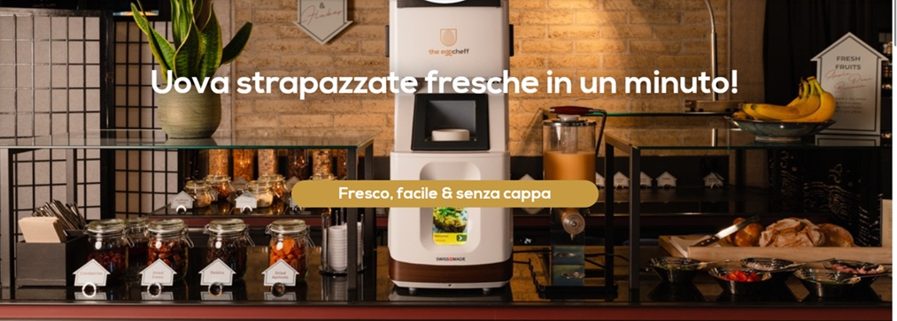 Macchia preparazione automatica uova strapazzate