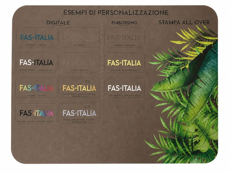 Esempi di stampa su tovagliette