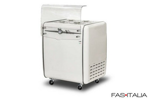 Carretto frigo per gelato mantecato Carretto frigo per gelato mantecato