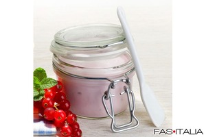 Contenitore con chiusura in vetro per monoporzioni 20 cl Contenitore con chiusura in vetro per monoporzioni 20 cl