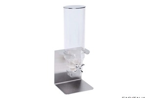 Dispenser per Cereali Singolo Inox 3 Litri