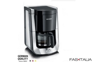 Caffettiera Supreme acciaio inox - nero Caffettiera Supreme acciaio inox - nero
