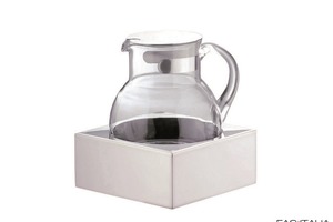 Caraffa con base inox refrigerata