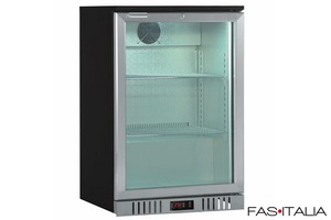 Vetrina refrigerata con porta a battente