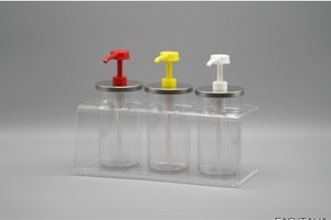 Set dosatore con tre contenitori