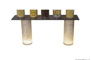 Alzata Sand illuminata 80x21 Alzata Sand illuminata 80x21